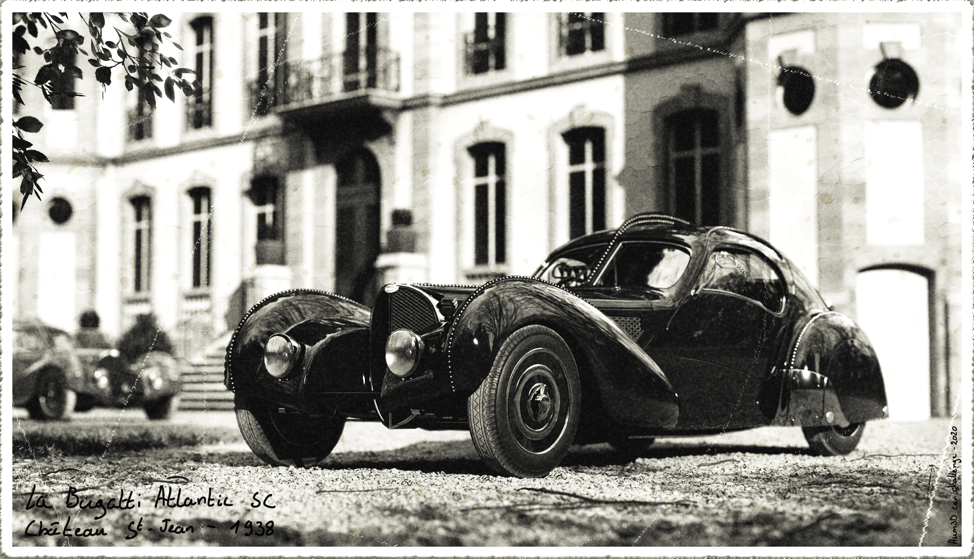 The last picture of ‘La voiture noire’ - 3d artist Nicolas Hiernaux - Hum3D