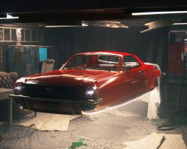 Flying Mustang