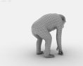 Chimpanzee Low Poly 3d model