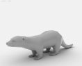 Otter Low Poly 3d model