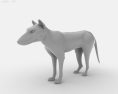 Thylacine Low Poly 3d model