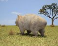 Wombat Low Poly 3d model