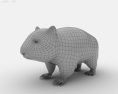 Wombat Low Poly 3d model