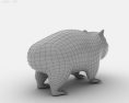 Wombat Low Poly 3d model