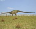 Apatosaurus (Brontosaurus) Low Poly 3d model