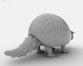 Glyptodon Low Poly 3d model