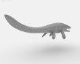 Mosasaurus Low Poly 3d model