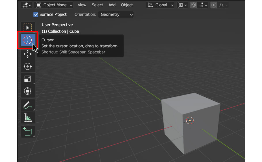 The 3D Cursor in Blender What it is, How to use it, and Best Practices