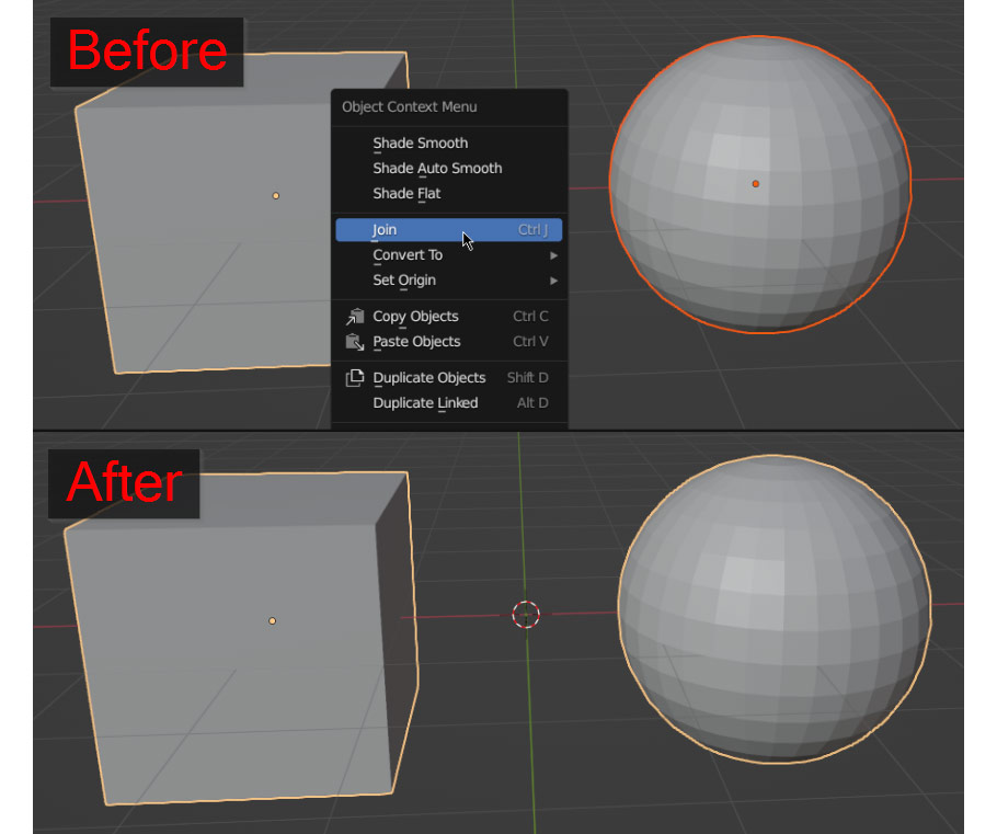 How to Merge Objects in Blender Hum3D Blog