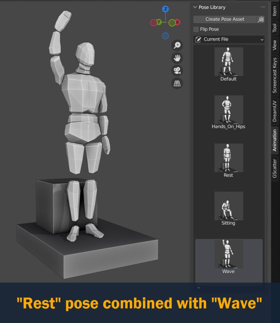 How To Reset Pose In Blender - Hum3D Blog