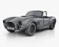 AC Shelby Cobra 427 1965 3D-Modell wire render