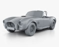 AC Shelby Cobra 427 1965 3D-Modell clay render
