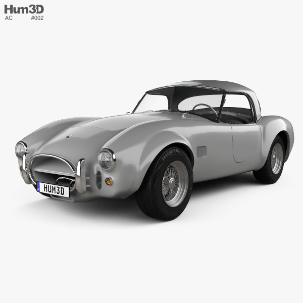 AC Shelby Cobra 289 Roadster 1966 3D model