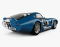 Shelby Cobra Daytona 1964 3D-Modell Rückansicht