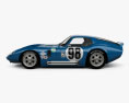 Shelby Cobra Daytona 1964 3D-Modell Seitenansicht