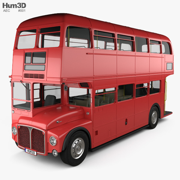 AEC Routemaster RM 1954 3D model