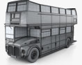 AEC Routemaster RMC 1954 3D-Modell wire render
