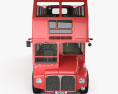 AEC Routemaster RMC 1954 3d model front view