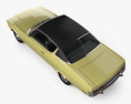 AMC Matador coupe 1972 3d model top view