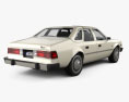 AMC Concord 轿车 1980 3D模型 后视图