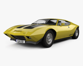 AMC AMX/3 1970 3D model