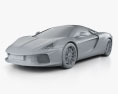 ATS GT 2022 3D模型 clay render