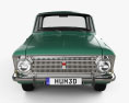 AZLK Moskvich 408 1964 3Dモデル front view