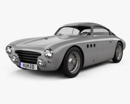 3D model of Abarth 205a Vignale berlinetta 1950