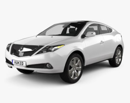 3D model of Acura ZDX 2015