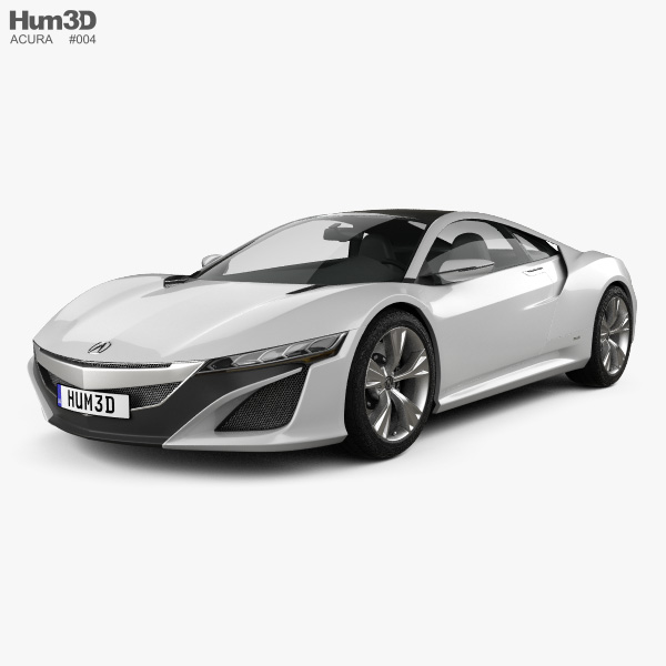 Acura NSX 2015 3D model