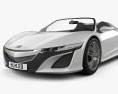 Acura NSX Кабріолет 2015 3D модель
