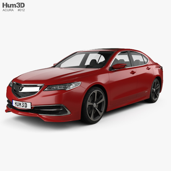 Acura TLX Concept 2017 3D model