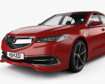 Acura TLX 概念 2015 3Dモデル