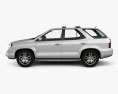 Acura MDX 2006 3d model side view