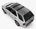 Acura MDX 2006 3D-Modell Draufsicht