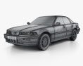 Acura Vigor 1995 3D-Modell wire render