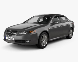 Acura TL 2008 3D模型