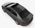 Acura TL 2008 3d model top view