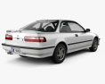 Acura Integra coupe 1993 3d model back view