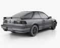 Acura Integra coupe 1993 3d model