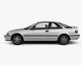 Acura Integra coupe 1993 3d model side view
