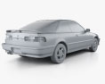 Acura Integra coupé 1993 3D-Modell