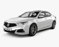 Acura TLX A-Spec 2020 3d model