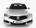 Acura TLX A-Spec 2020 3d model front view