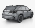 Acura MDX Sport hybrid 2020 3d model