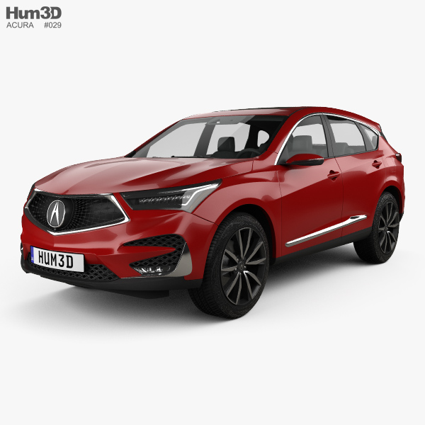 Acura RDX Prototype 2021 3D model