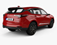 Acura RDX Prototype 2021 3d model back view