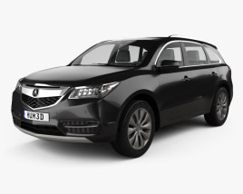 Acura MDX 2019 Modelo 3d