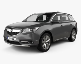 Acura MDX RU-spec 2019 3D model