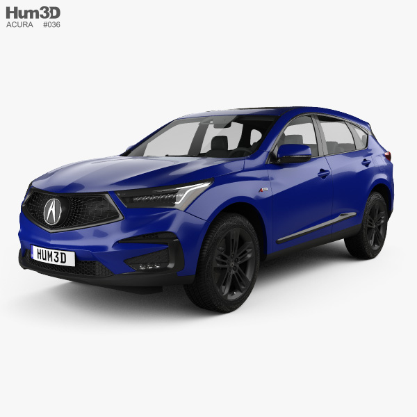 Acura RDX A-spec 2022 3D model